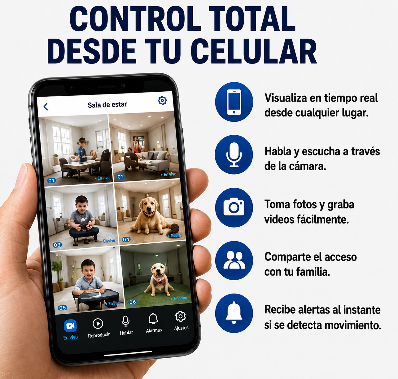Camara Vigilancia Smart WIfi