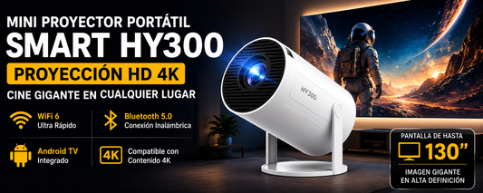 Mini Proyector Portátil Smart HY300